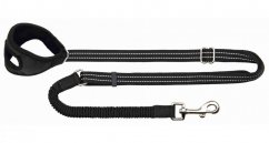 Leash for running with a dog 0.90-1.30 m / 20 mm black