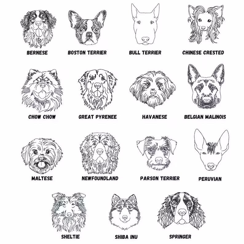 Pamlskovník výstavní s výšivkou 12x15cm