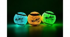 Neon glow in the dark tennis. ball 6.5 cm (3 pcs/pack) HIPHOP DOG