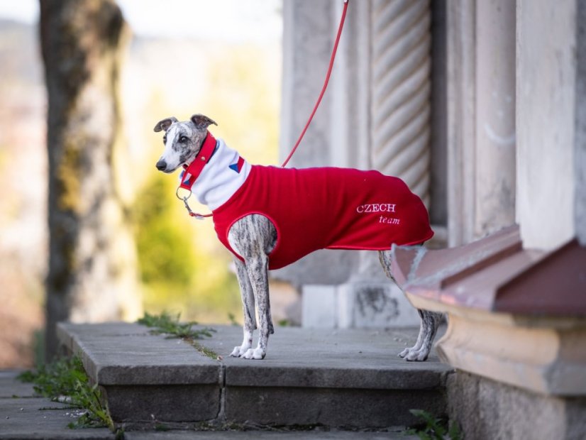 CZECH TEAM POWER FLEECE - mikina pro psy