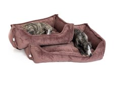 Rectangular ROSA dog bed with orthopedic filling