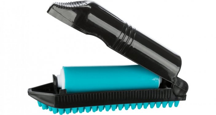 Hair removal roller + 2in1 folding rubber brush