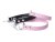 BioThane® collar with pull chain and lead