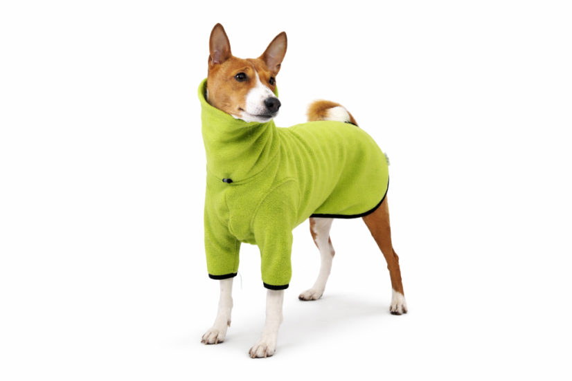 FLEECE TAIL-UP HOODIE – hřejivá mikina pro psy s ocáskem nahoru