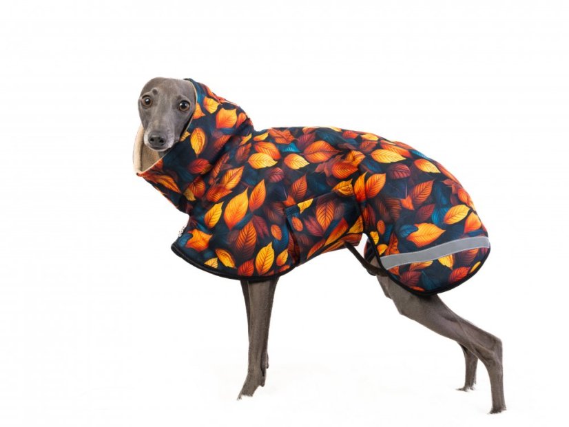 RainStopper Cordura Fleece – odolná nepromokavá pláštěnka pro psy se zateplením