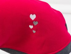 Športová mikina pre psa - Love Hearts