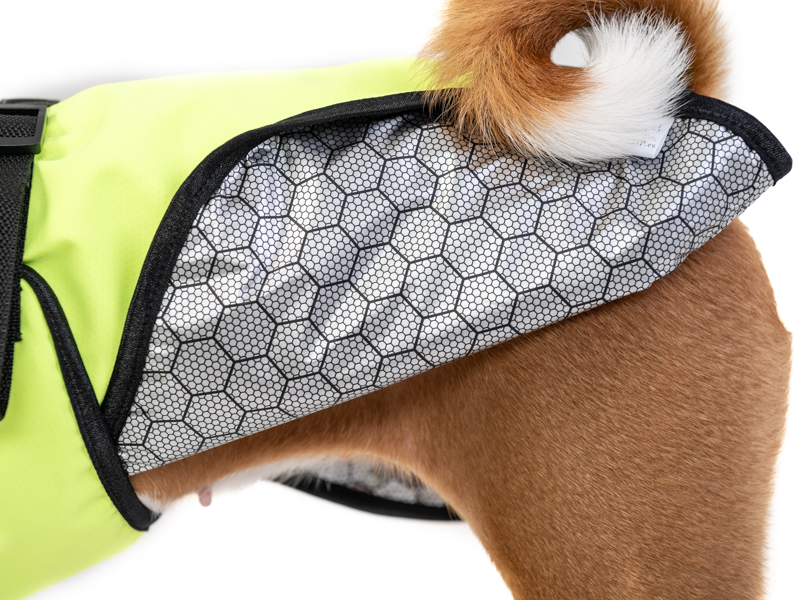 HighTail Softshell OMNI-HEAT™ – funkční bunda pro psy s ocáskem nahoru