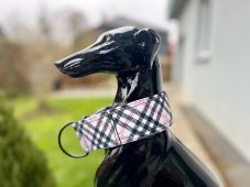 Obojek polostahovací KARO 5cm