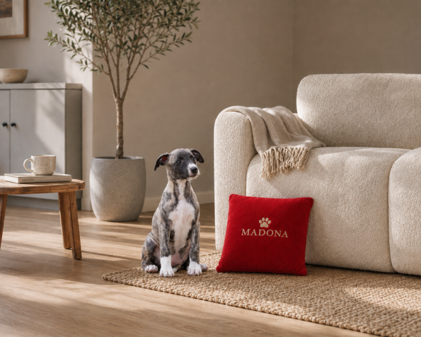Personalizovaný polštář se jménem a výšivkou – MY FIRST PILLOW
