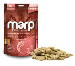 Marp Holistic – Lososové maškrty s ľanovým semienkom bez obilnín 150g