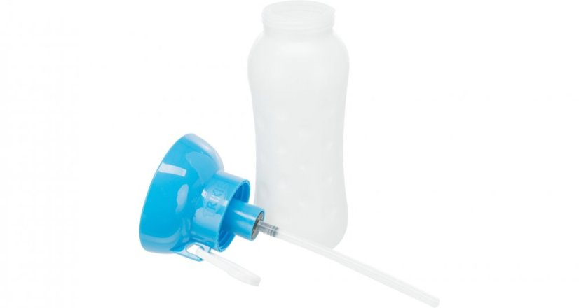 Cestovní lahev s integrovanou miskou, 0,55l