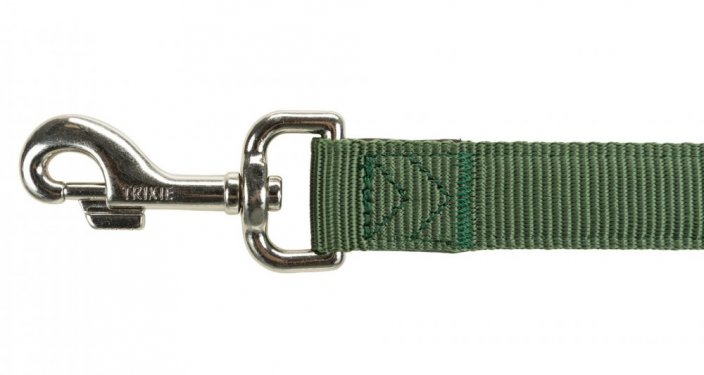 PREMIUM leash, neoprene padding, L-XL: 1.00 m / 25 mm, camouflage / forest