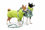 FLEECE TAIL-UP HOODIE – hřejivá mikina pro psy s ocáskem nahoru