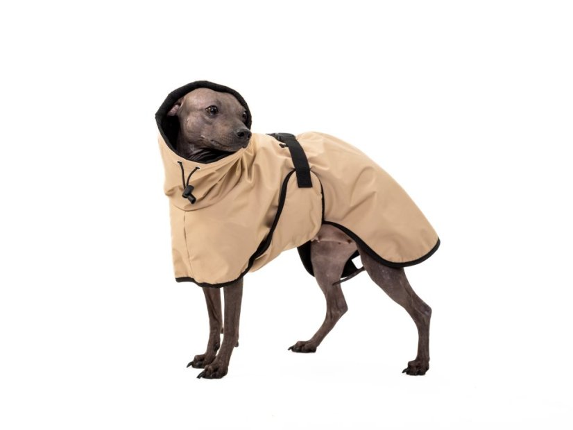 Minimalistická bunda pro psy
