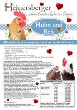 Heinersberger KUŘE & RÝŽE - ekonomické balení 15 kg