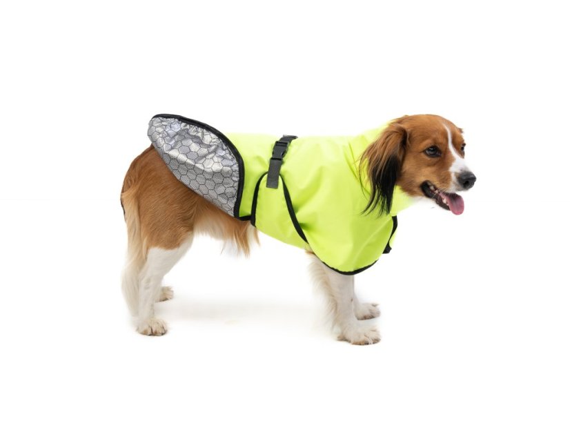 HighTail Softshell OMNI-HEAT™ – funkční bunda pro psy s ocáskem nahoru