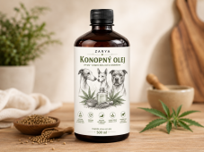 Konopný olej pre psov – podpora kože, srsti a metabolizmu