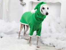 Vánoční FLEECOVÁ MIKINA LONG