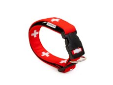 SWISS RED – odolný obojok pre silné psie osobnosti