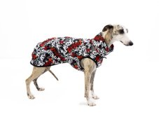 Športová mikina pre psov – Rebel čierno-červená