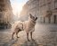 SHERPA TAIL-UP COAT – beránková bunda pro psy s ocáskem nahoru