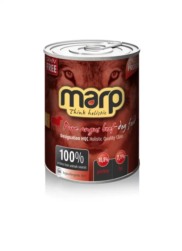 Marp Angus Beef konzerva pro psy s hovězím 400g