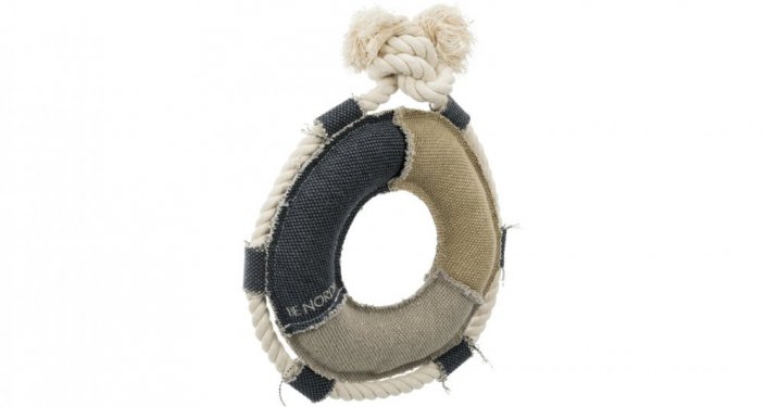 BE NORDIC lifebuoy, fabric / rope, ø 30 cm