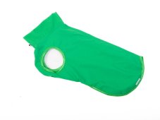 Lightweight Dog Jacket for Tails-Up Breeds – GREEN, size SM