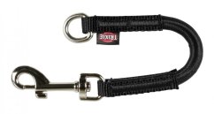 Vodítko s tlumičem tahu kulaté S-M 24 cm/9 mm černé
