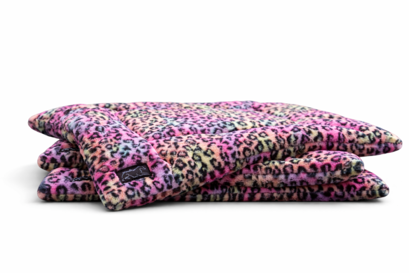NEON LEOPARD SOFT – plyšová deka pro psy
