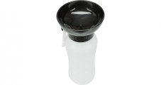 Travel bottle with integrated bowl, 0.55 l