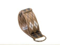 Minimal Argyle Collar – polostahovací obojek