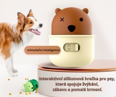 ZARYA SnackPuzzle – silicone interactive treat toy and slow feeder for dogs