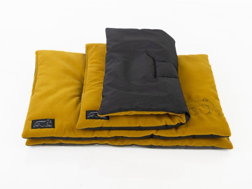 BASENJI LOUNGE MAT – designová deka pro basenji