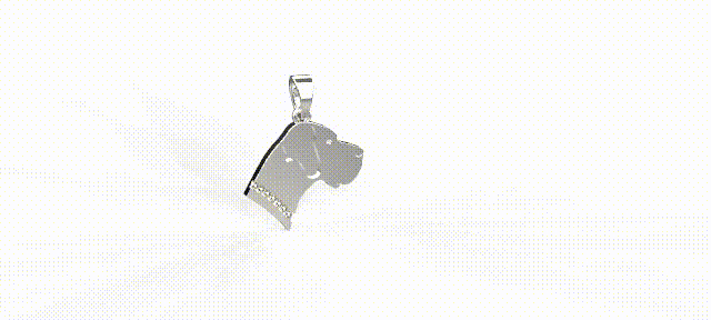 Nemecká doga silueta