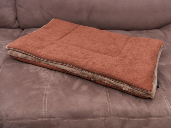 BLANKET DOXIES - Bolor: blanket brown smooth, Size: 70x50cm