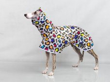 Ultraľahká pláštenka pre psov – RAIN TO GO Leopard Pop