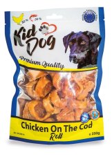 KIDDOG kuracie mäsko na tresčej rolke 250 g