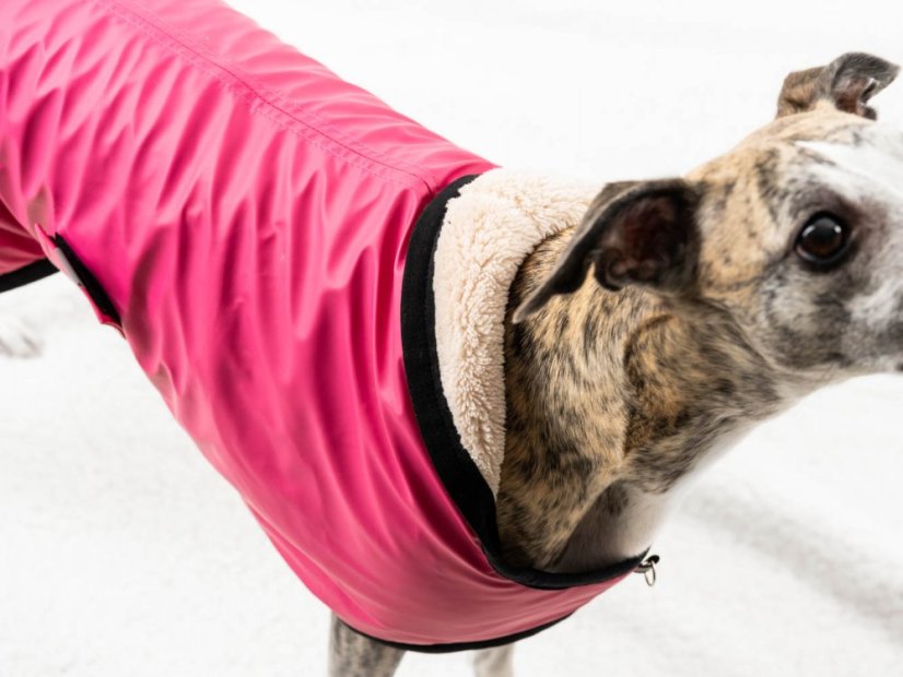 Outdoor Ziya waterproof jacket lined with lamb