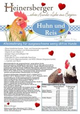 Heinersberger KURA & RYŽA – ekonomické balenie 15 kg